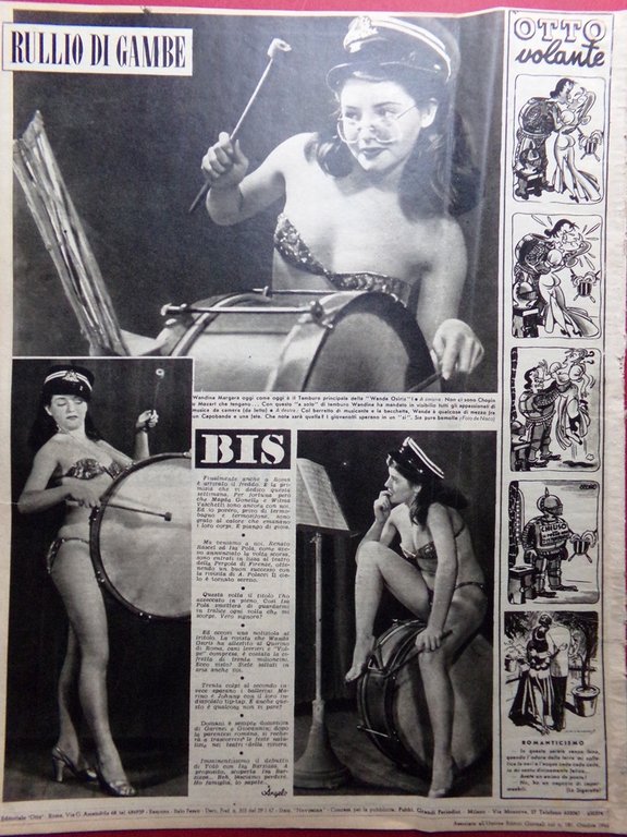 Rivista 8 Otto del 25 Dicembre 1947 Janis Paige Green …