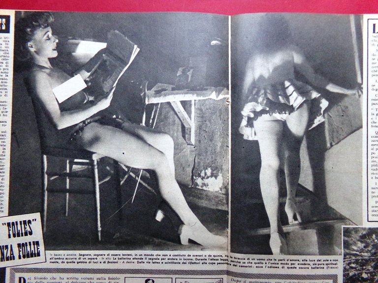 Rivista 8 Otto del 25 Settembre 1947 Crociera Castità Folies …