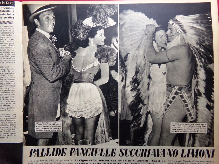 Rivista 8 Otto del 27 Novembre 1947 Mela Danza Spaghetti …