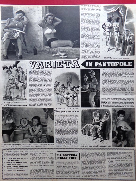 Rivista 8 Otto del 31 Luglio 1947 Surrealismo Varietà Valzer …