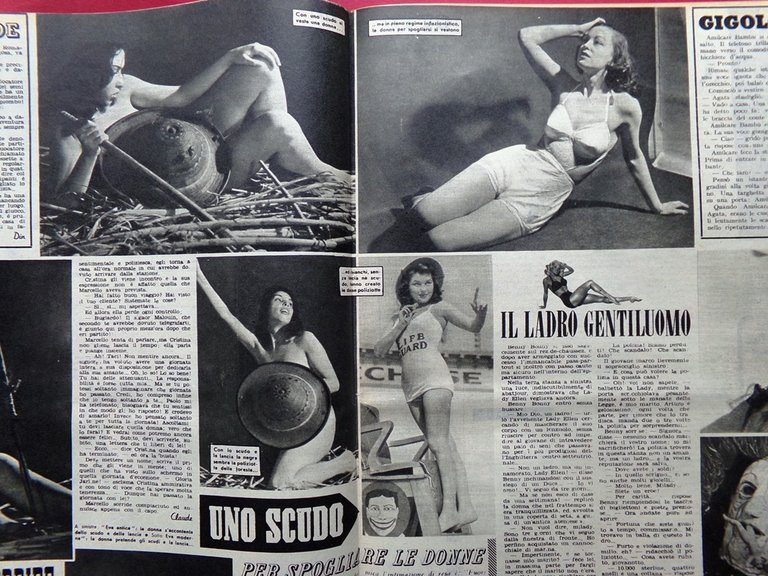 Rivista 8 Otto del 31 Luglio 1947 Surrealismo Varietà Valzer …