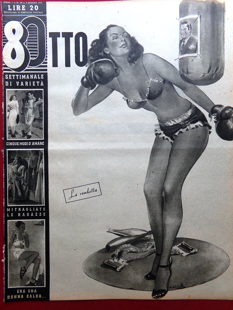 Rivista 8 Otto del 5 Giugno 1947 Syra Calosso Leslie …