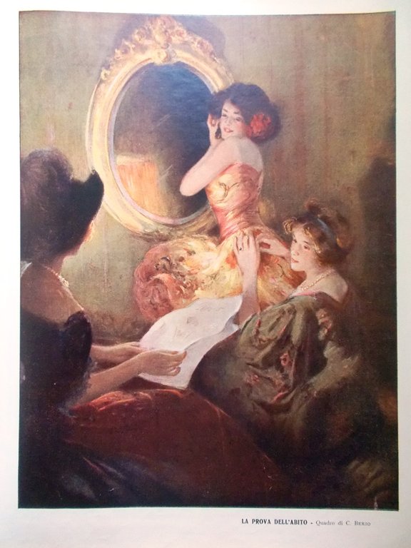 Scena Illustrata 1 Dicembre 1923 Pascal Mabille Heine Bernhardt Trucco …