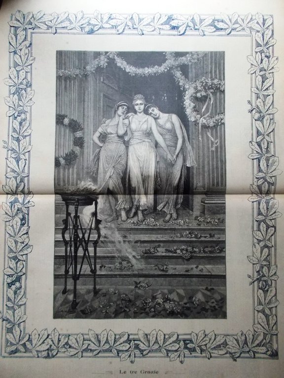 Scena Illustrata 1 Maggio 1895 Romanzo Naturalista Bacilli Sisto Otello …