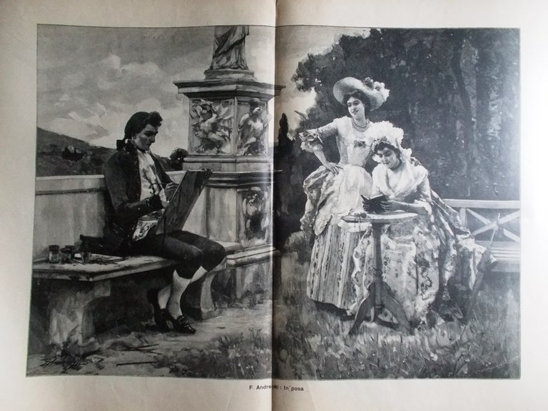 Scena Illustrata 1 Ottobre 1898 Teatro Cina Elisabetta di Baviera …