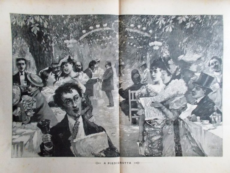 Scena Illustrata 1 Settembre 1895 Leone Lev Tolstoi Spiritismo Arte …