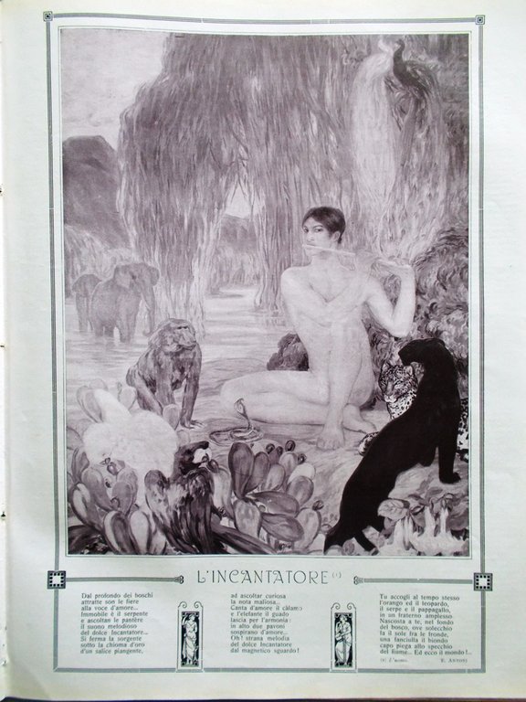 Scena Illustrata 1 Settembre 1924 Lola Montez Aplomb Goldoni Resurrezione …