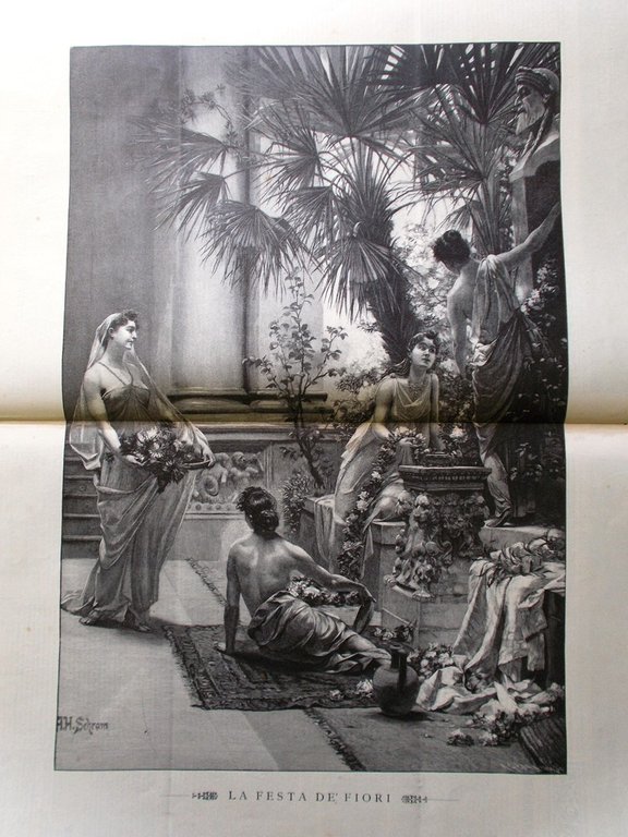 Scena Illustrata 15 Agosto 1894 Malabar Campane Loreto Castelvecchio Orrido …