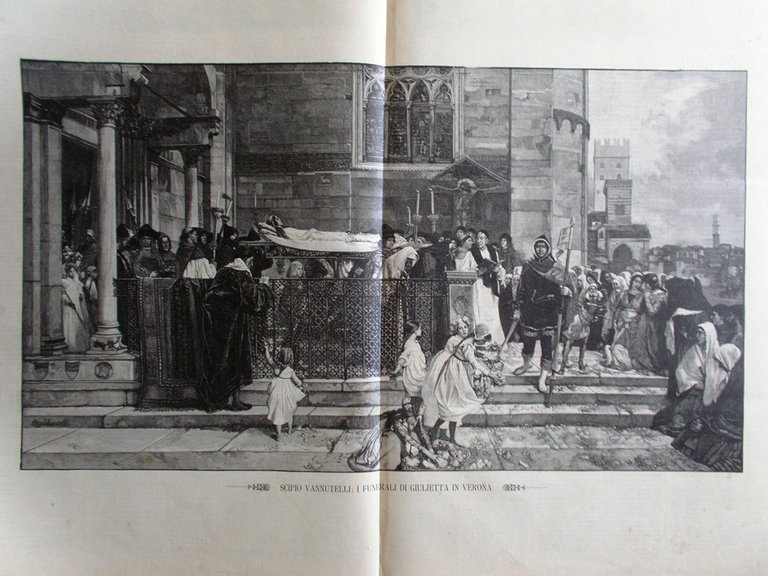 Scena Illustrata 15 Aprile 1894 Morselli Entartung Villa Fabbricotti di …