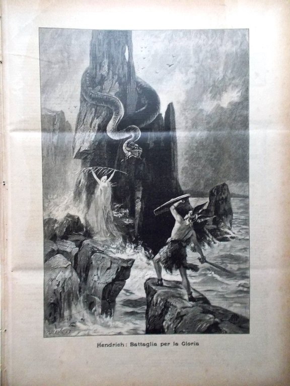 Scena Illustrata 15 Giugno 1895 Franz Von Suppé Salvini Spiritismo …