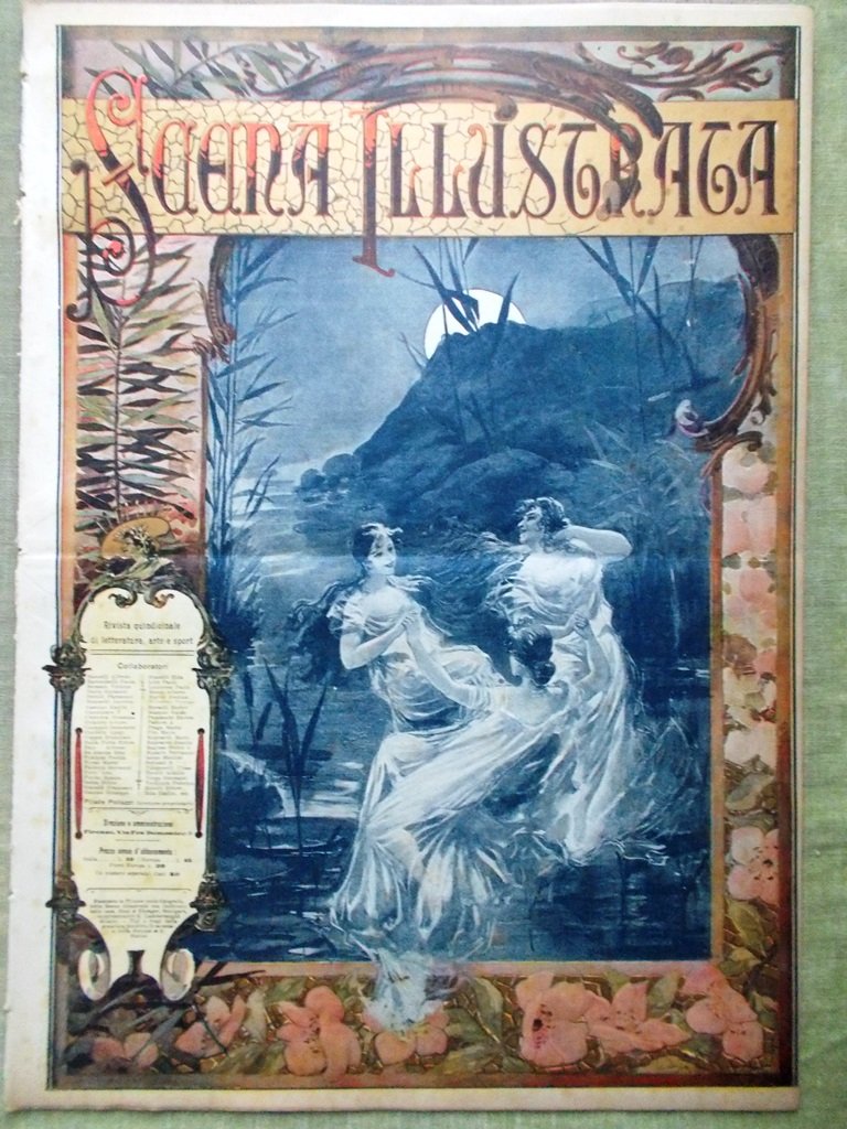 Scena Illustrata 15 Giugno 1898 Artisti Drammatici Estero Bayreuth San …