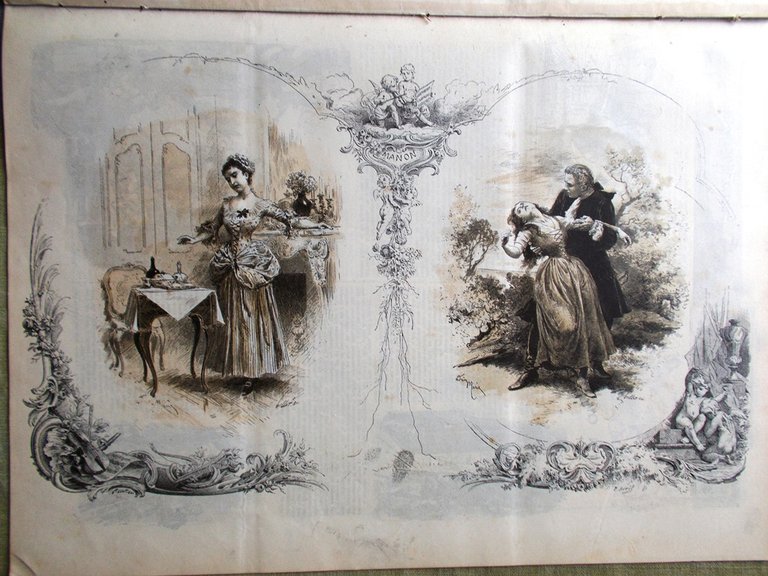 Scena Illustrata 15 Maggio 1894 Pasqua Rose Saltimbanchi Epistolografia Quinta