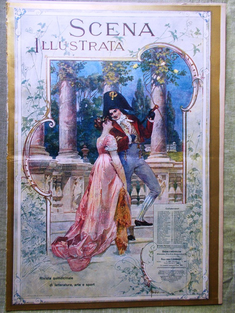 Scena Illustrata 15 Settembre 1898 Teatro Buenos Aires Donna Ramabai …