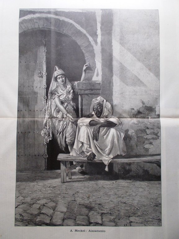 Scena Sport 1 Dicembre 1891 Luciano Bonaparte Fritz Pergola Lemaire …