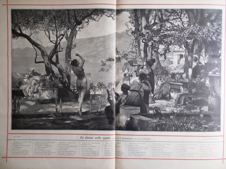 Scena Sport 1 Maggio 1891 Alexandre Dumas Gabussi De Bassini …