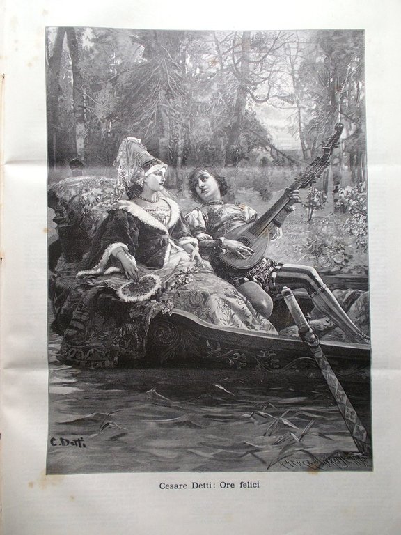 Scena Sport 1 Settembre 1891 Centenario di Wolfang Mozart Koch …