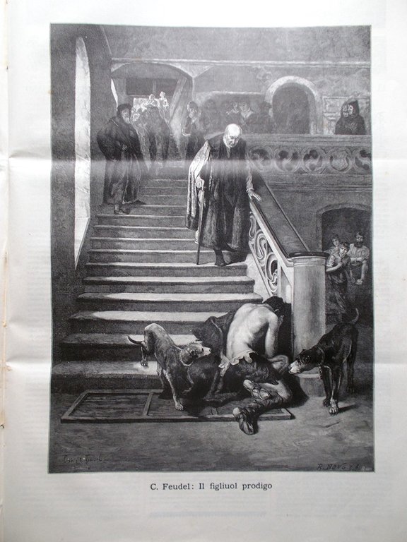 Scena Sport 15 Settembre 1891 Sardou Teodoro Anselmi Cieco Siciliano …