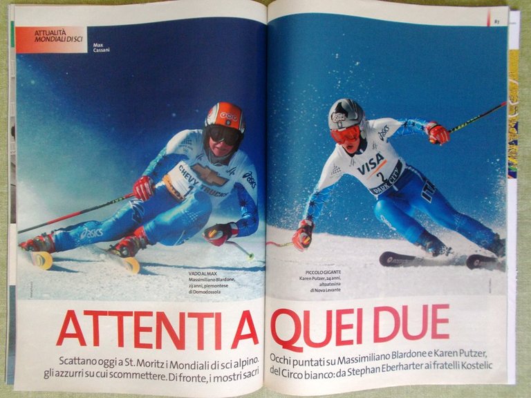 Specchio 1 Febbraio 2003 Morte Giovanni Agnelli Michelle Hunziker Alinari …