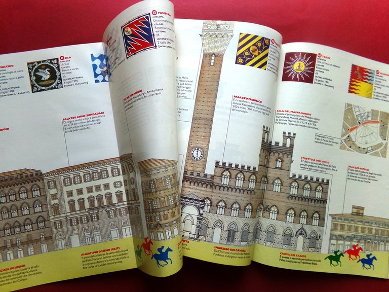 Specchio 10 Agosto 1996 Maharaja Dinosauri Palio di Siena Cuore … | Immagine Gallery 2