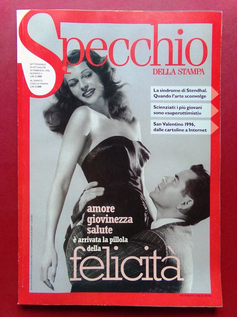 Specchio 10 Febbraio 1996 Atlanta Maya Sindrome Stendhal Corrida San … | Immagine principale