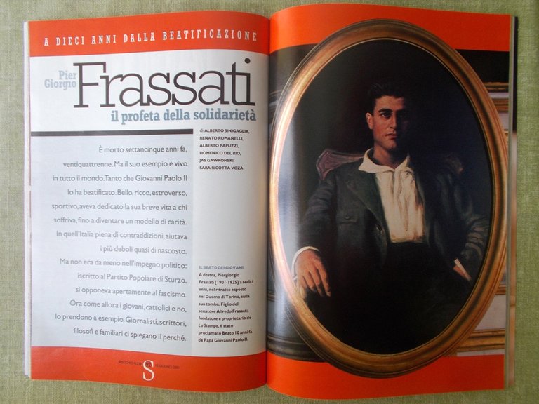 Specchio 10 Giugno 2000 Piergiorgio Frassati Lecce Marion Jones Brassai …