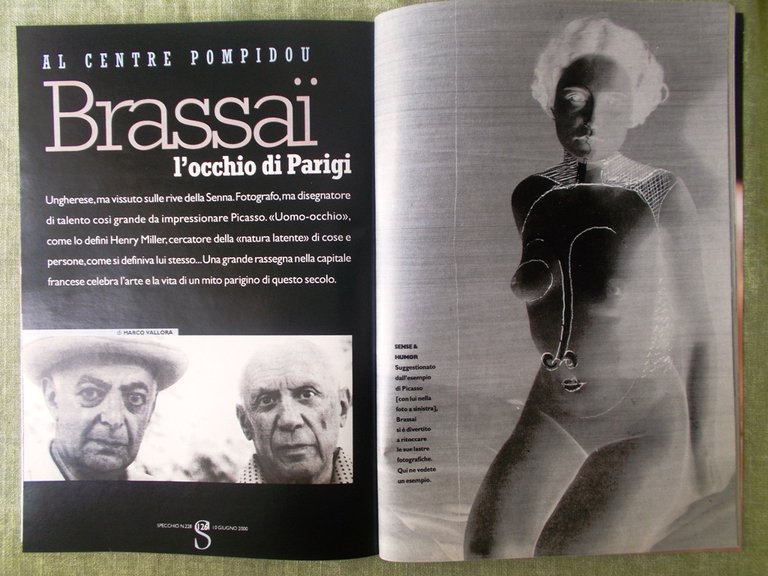 Specchio 10 Giugno 2000 Piergiorgio Frassati Lecce Marion Jones Brassai …