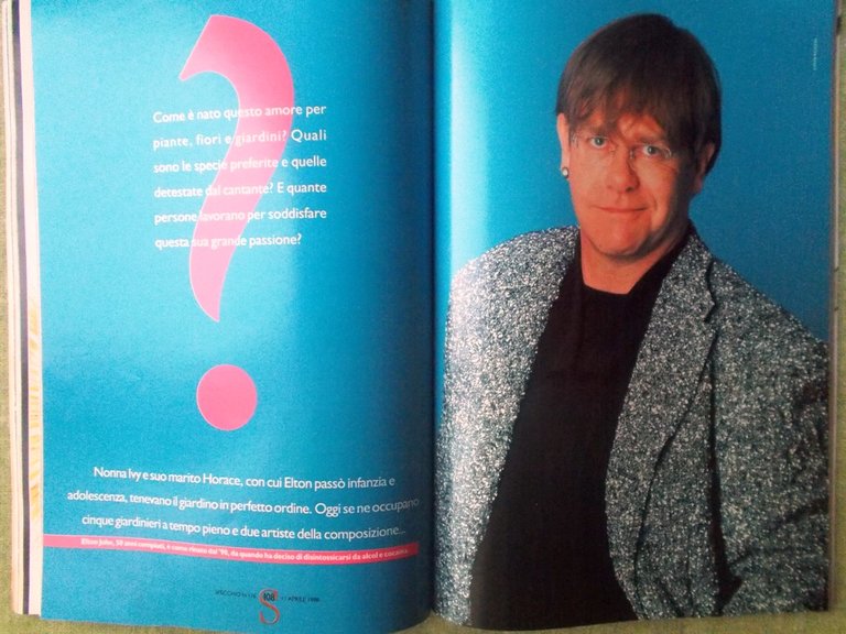 Specchio 11 Aprile 1998 Elton John Magistretti William Design Masserie …