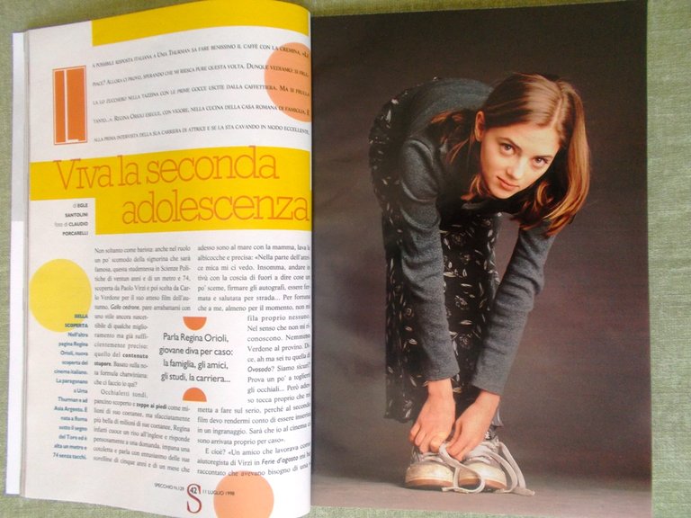 Specchio 11 Luglio 1998 Orioli Singapore Lucian Freud Computer Natalia …