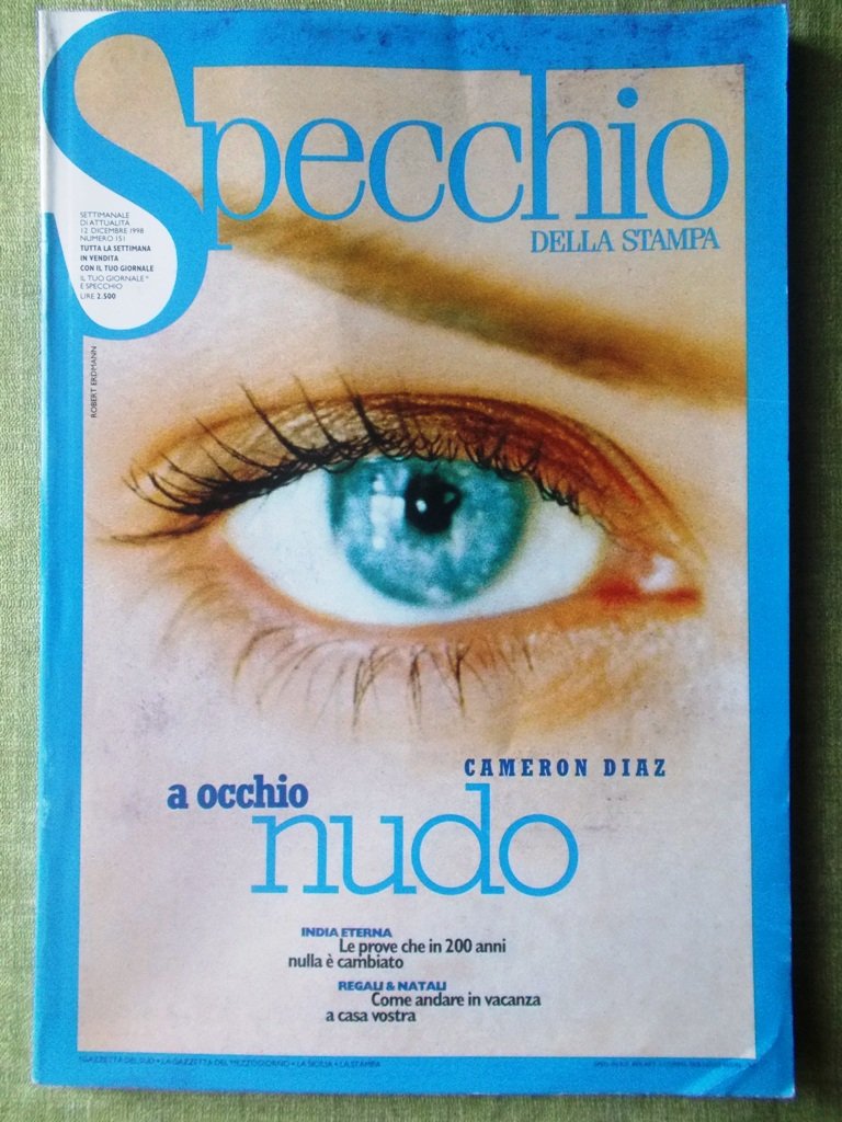 Specchio 12 Dicembre 1998 Natale Isabella d'Este Fascismo Paltrow Madonna …