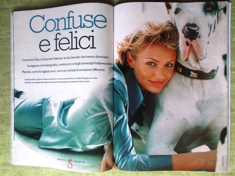 Specchio 12 Dicembre 1998 Natale Isabella d'Este Fascismo Paltrow Madonna …