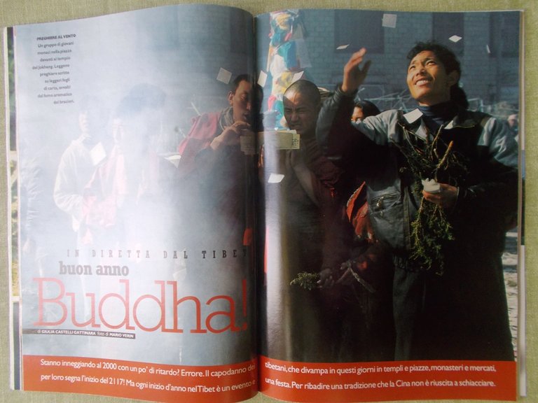 Specchio 12 Febbraio 2000 Shania Twain Hilary Swank Microbi Buddha …