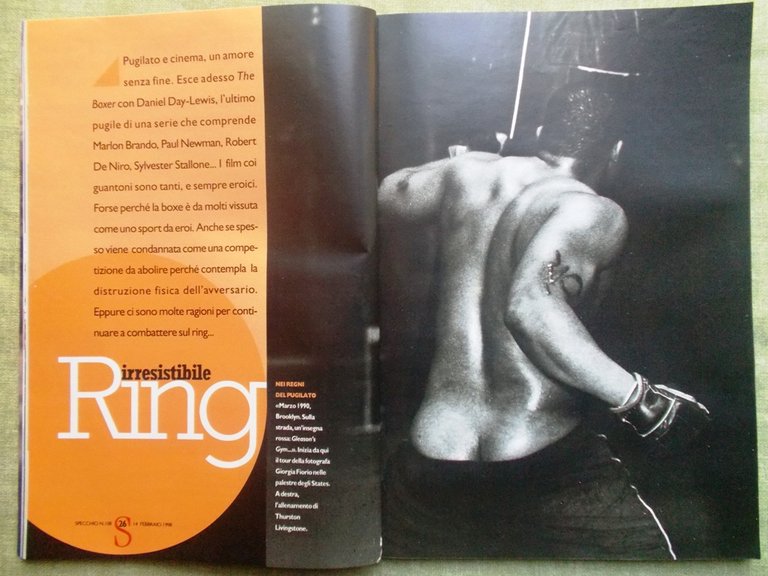 Specchio 14 Febbraio 1998 Savoia Speciale Totò Paraguay Day-Lewis Boxe …