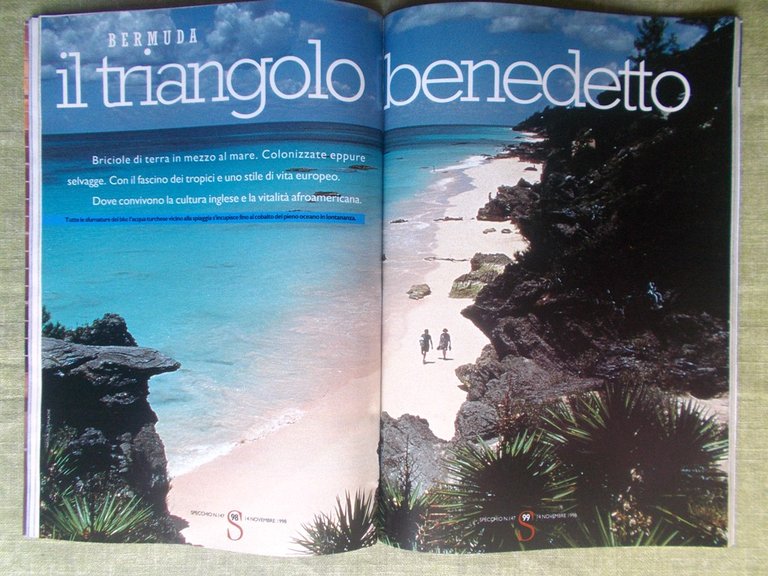 Specchio 14 Novembre 1998 Venaria Reale Triangolo delle Bermude Doonan …