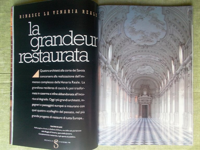 Specchio 14 Novembre 1998 Venaria Reale Triangolo delle Bermude Doonan …