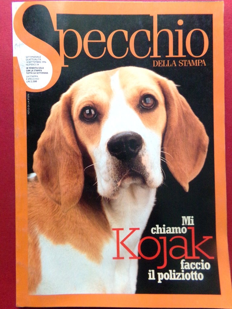 Specchio 14 Settembre 1996 Migrazioni Animali Poeti di Oggi Beagle … | Immagine principale