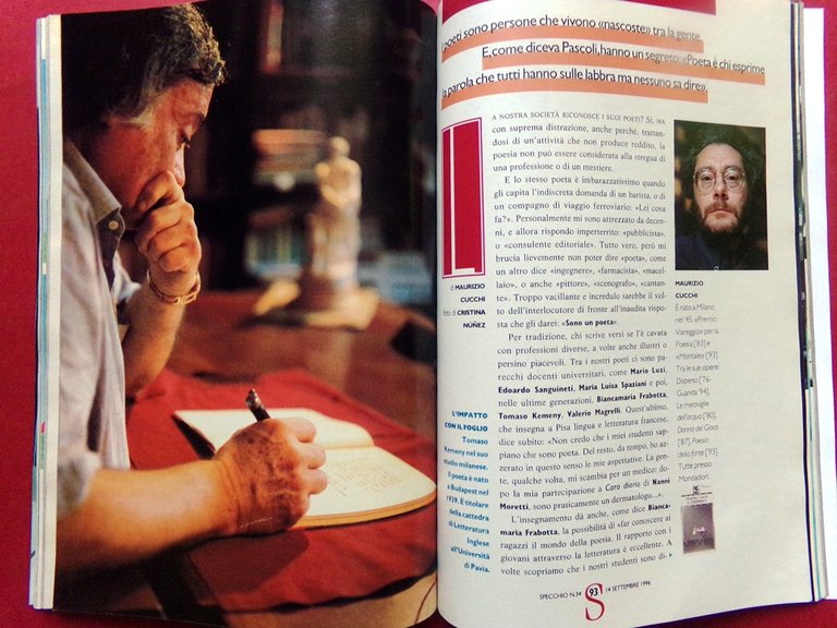 Specchio 14 Settembre 1996 Migrazioni Animali Poeti di Oggi Beagle … | Immagine Gallery 4