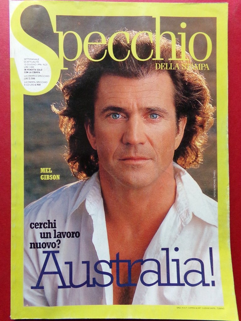 Specchio 15 Giugno 1996 Gibson Australia Cani San Francesco Assisi … | Immagine principale