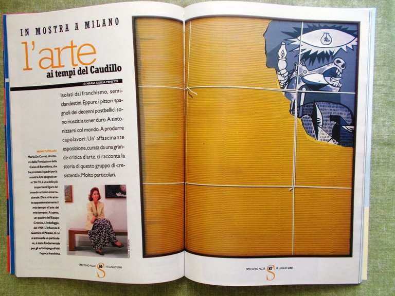 Specchio 15 Luglio 2000 Chiambretti Maratea Kusturika Caudillo Golf Trash …