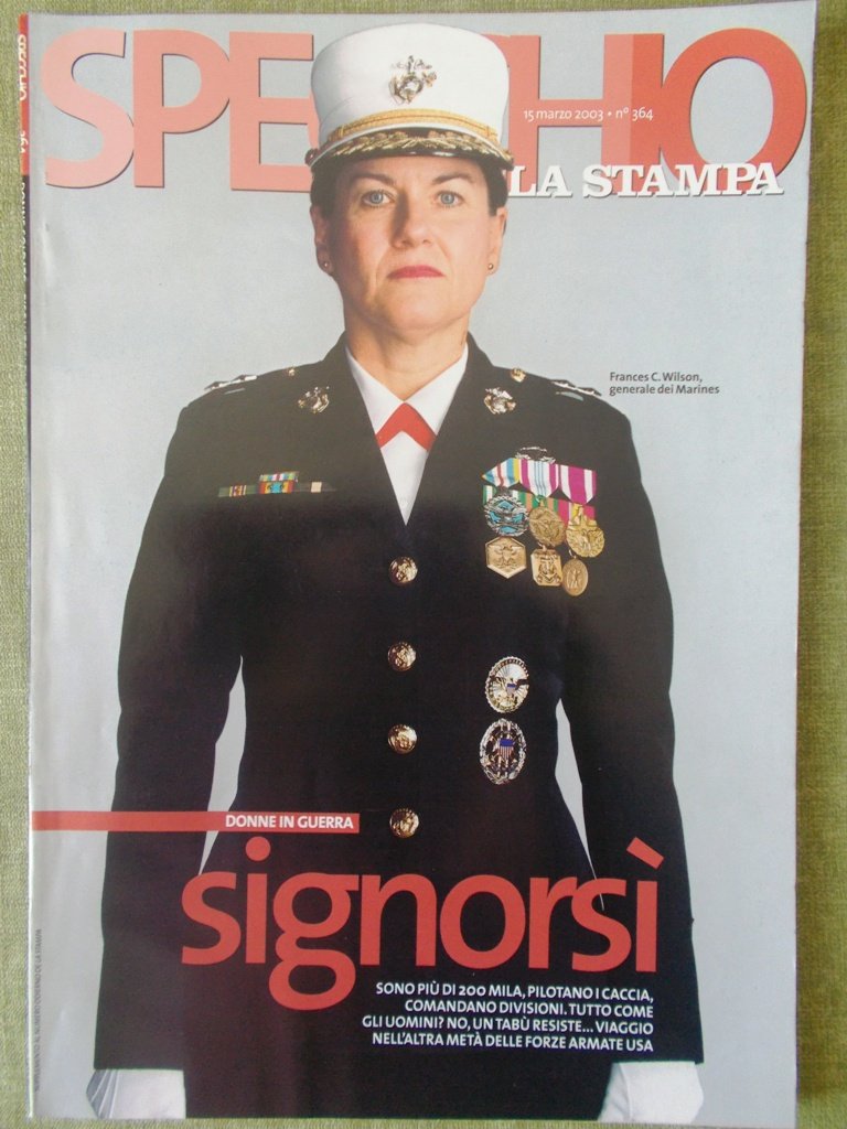 Specchio 15 Marzo 2003 ONU Oscar Heidrun Schleef DNA LifeGate …