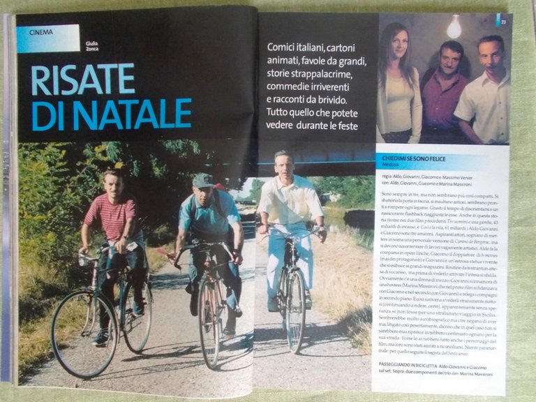 Specchio 16 Dicembre 2000 Doping Charlize Theron Ramses Laser Gabanelli …