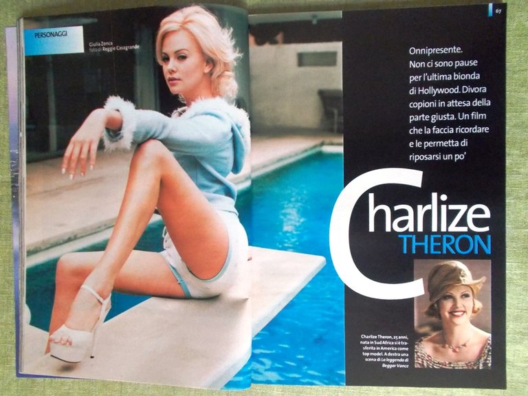 Specchio 16 Dicembre 2000 Doping Charlize Theron Ramses Laser Gabanelli …