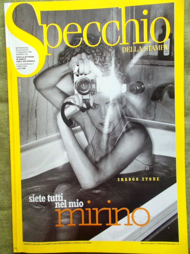 Specchio 17 Gennaio 1998 Sharon Stone Jack London Farulli Labirinti …