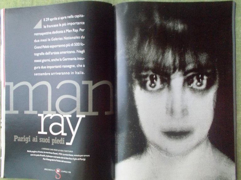 Specchio 18 Aprile 1998 Cameron Diaz Man Ray Mummia Zelig …