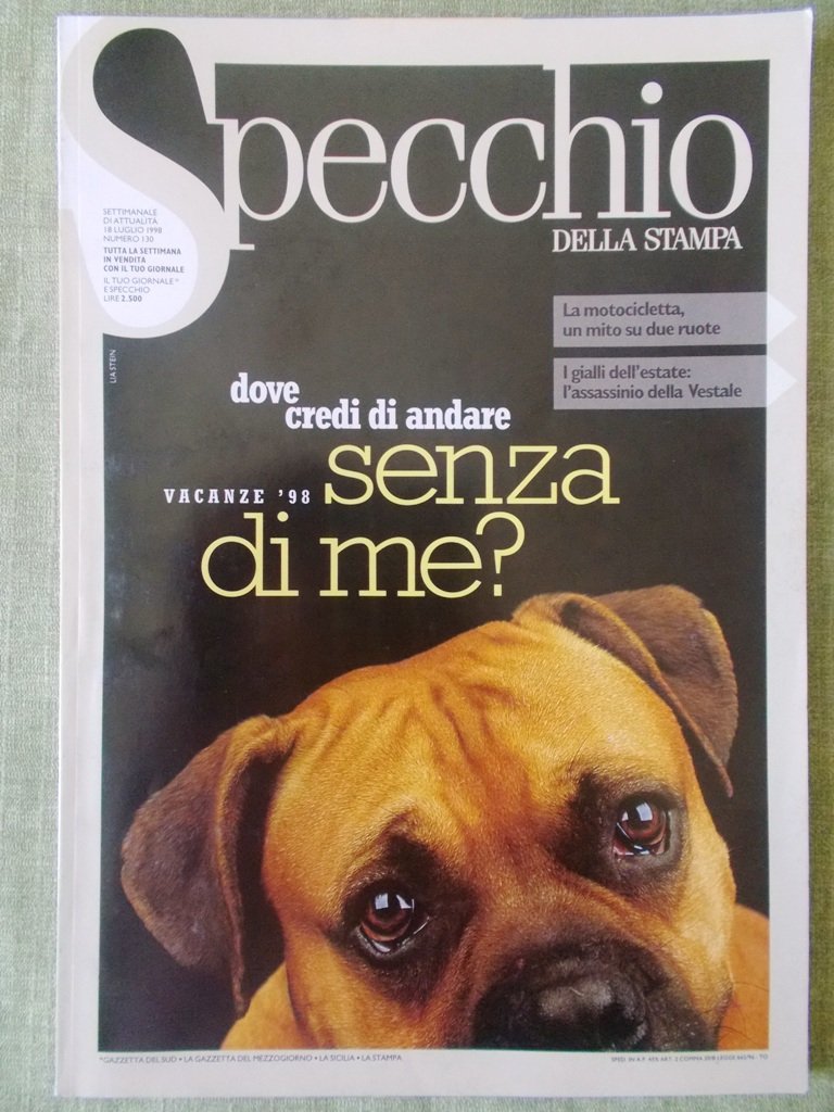 Specchio 18 Luglio 1998 Kirov Bolle Motocicletta Chatwin Hilfiger Difesa …