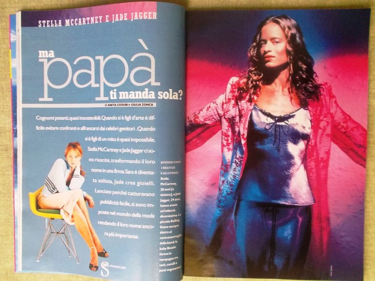 Specchio 18 Marzo 2000 Littizzetto McCartney Jagger Hacker Guerra Crazy …
