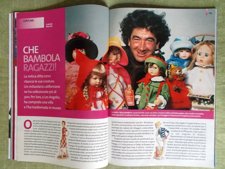 Specchio 18 Novembre 2000 Teocoli Vittoria Belvedere Cleopatra Pirati Charlie's