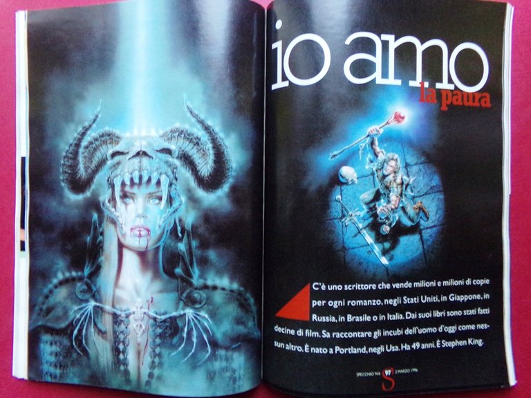 Specchio 2 Marzo 1996 Bionde Greci Vasi Paura Horror Pinguini … | Immagine Gallery 4