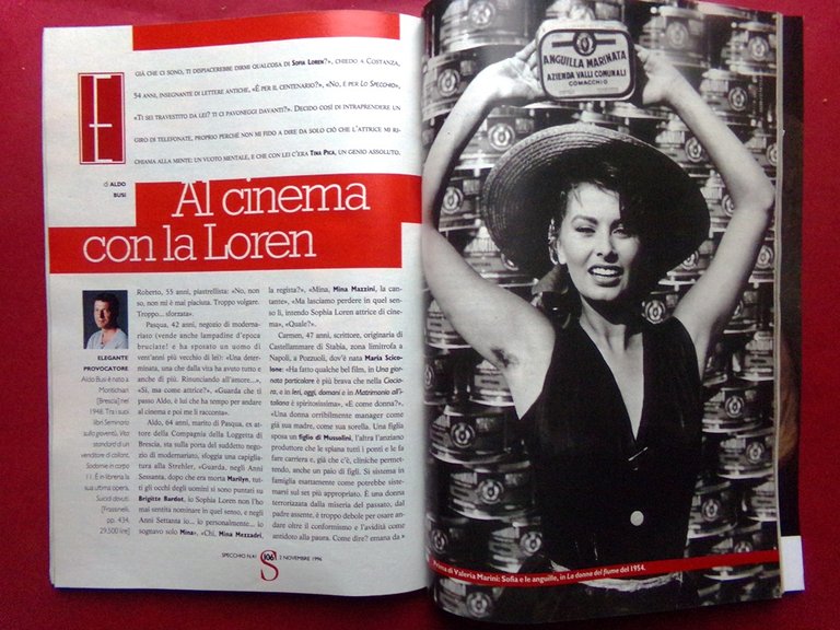 Specchio 2 Novembre 1996 Willis Moore Coppie Cinema Balthus Sofia … | Immagine Gallery 2