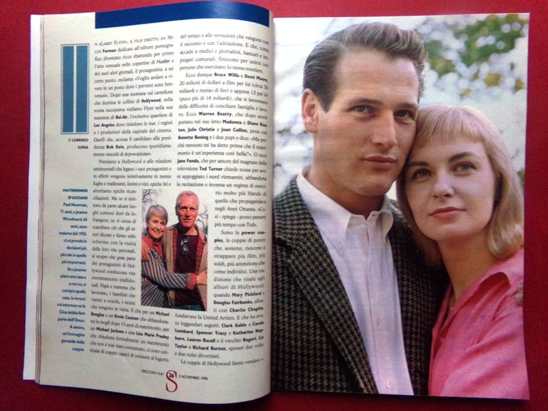 Specchio 2 Novembre 1996 Willis Moore Coppie Cinema Balthus Sofia … | Immagine Gallery 3