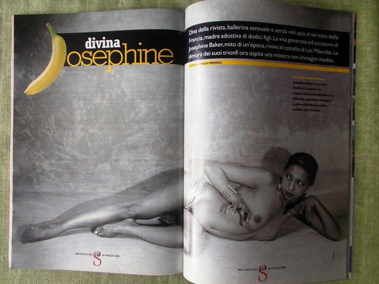 Specchio 20 Maggio 2000 Gloria Estefan Josephine Baker Brachetti Reggio …